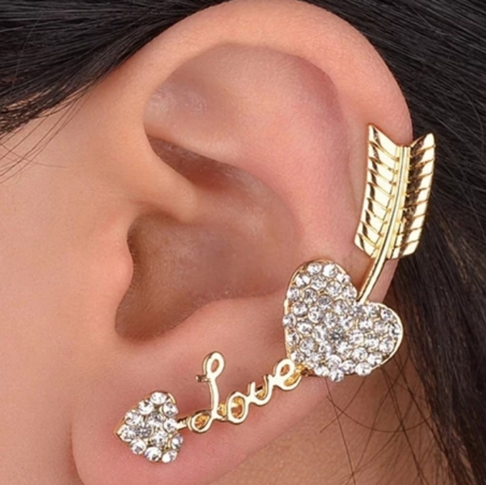 "Love" Ear Cuff